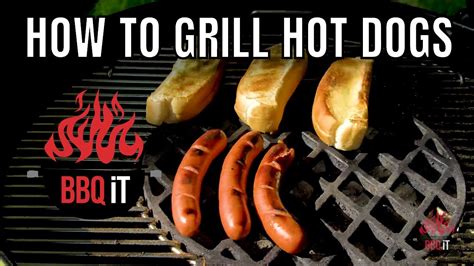 how long to cook hot dog on weber gas grill